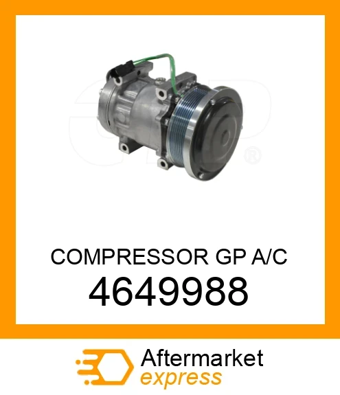 4649988 - COMPRESSOR GP A/C fits CATERPILLAR | Price: $595.80