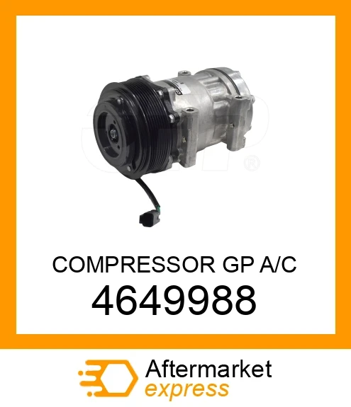 4649988 - COMPRESSOR GP A/C fits CATERPILLAR | Price: $595.80