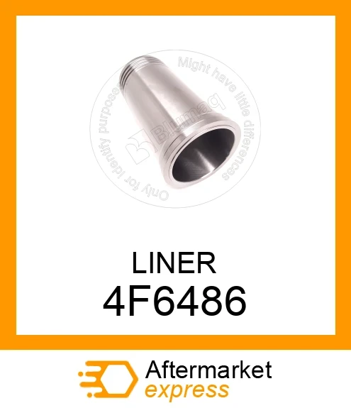 4F6486 - LINER fits CATERPILLAR | Price: $55.57 Stock: Florida