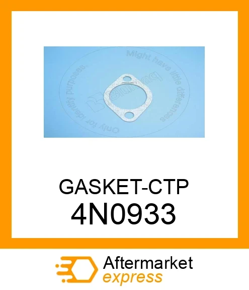 4N0933 - GASKET-CTP fits CATERPILLAR | Price: $0.44 Stock: Texas