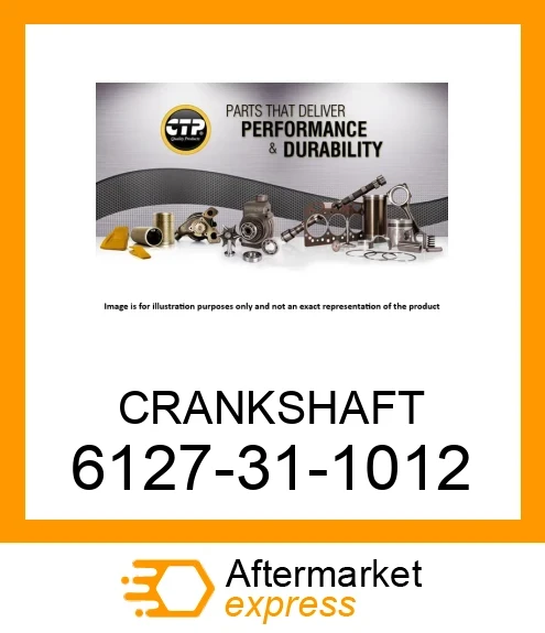 6127-31-1012 - CRANKSHAFT fits CATERPILLAR | Price: $5,525 Stock: Florida