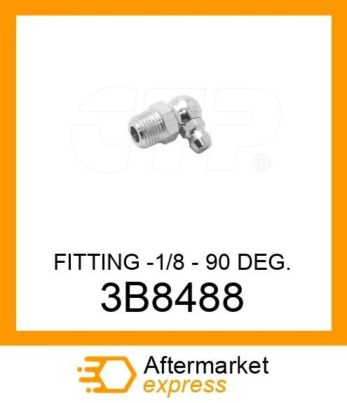 3B8488 - FITTING -1/8 - 90 DEG. fits CATERPILLAR | Price: $0.58