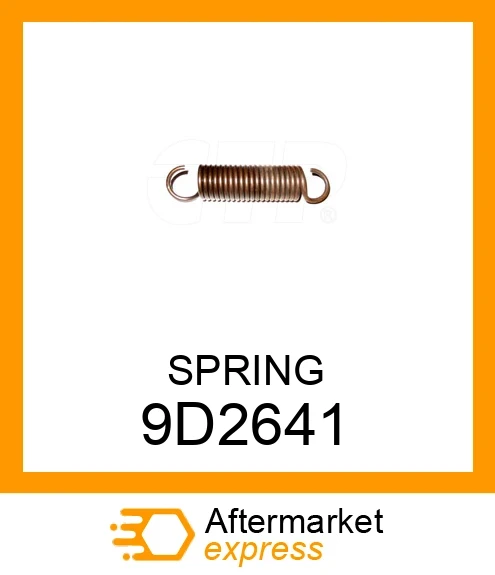 9D2641 - SPRING fits CATERPILLAR | Price: $5.58 Stock: Texas