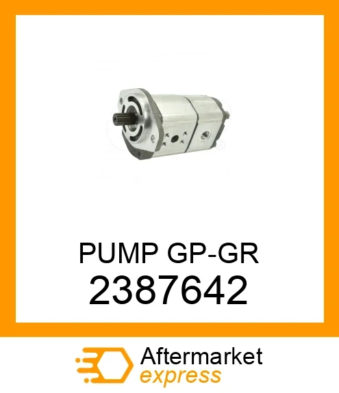238-7642 - PUMP fits CATERPILLAR | Price: $1,208 Stock: Tennessee