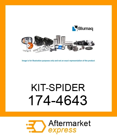 1744643 - KIT-SPIDER fits CATERPILLAR | Price: $12.93 Stock