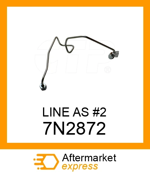 7N2872 - LINE AS #2 fits CATERPILLAR | Price: $11.64 Stock