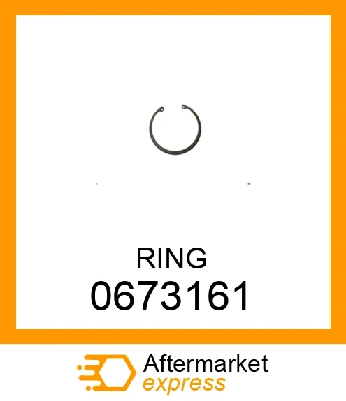 067-3161 - RING fits CATERPILLAR | Price: $5.74 Stock: Tennessee