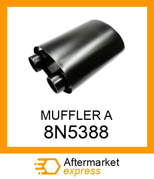 8N5388 - MUFFLER A fits CATERPILLAR | Price: $93.26 Stock: Texas