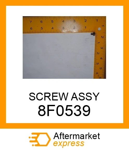 SCREW ASSY 8F-0539