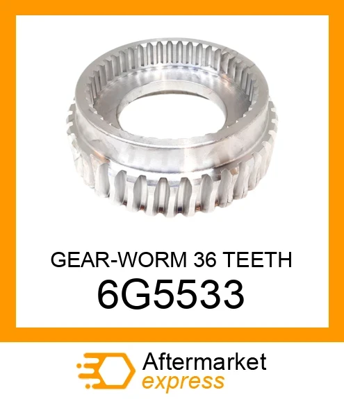 6G5533 - GEAR-WORM 36 TEETH fits CATERPILLAR | Price: $316.90