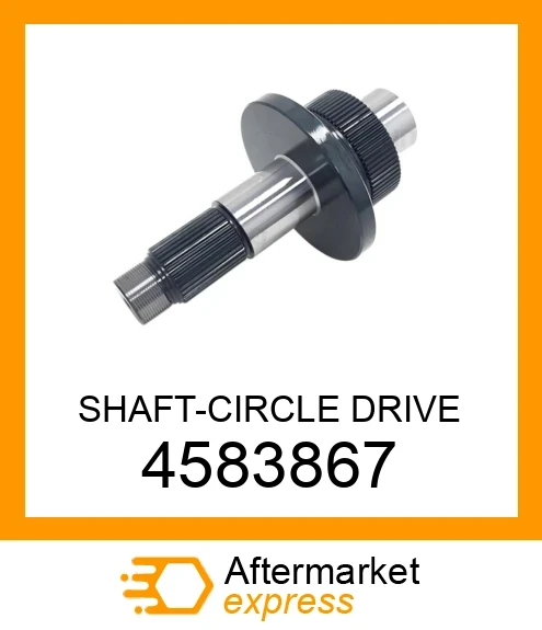 4583867 - SHAFT-CIRCLE DRIVE fits CATERPILLAR | Price: $231.09