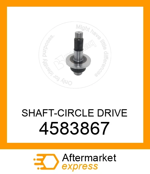 4583867 - SHAFT-CIRCLE DRIVE fits CATERPILLAR | Price