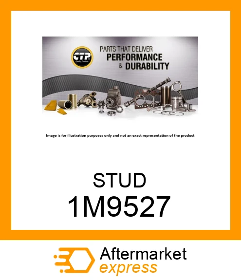 1m9527 - STUD fits CATERPILLAR | Price: $66.72