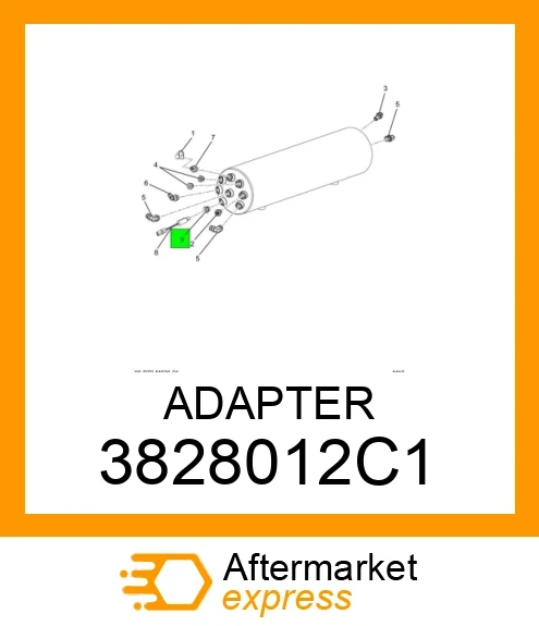 3828012C1 - ADAPTER fits INTERNATIONAL TRUCK | Price: $48.28