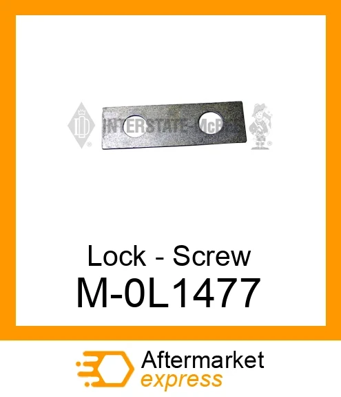 Lock - Screw M-0L1477