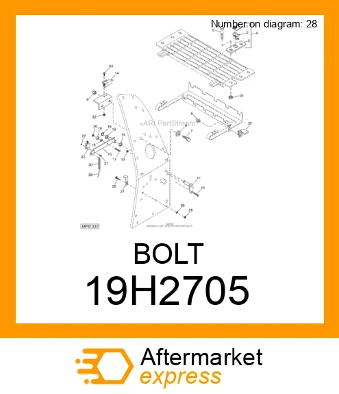 BOLT 19H2705