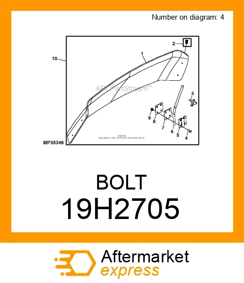 BOLT 19H2705