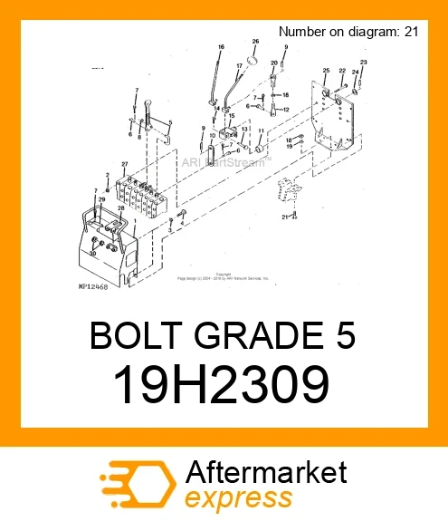 BOLT GRADE 5 19H2309