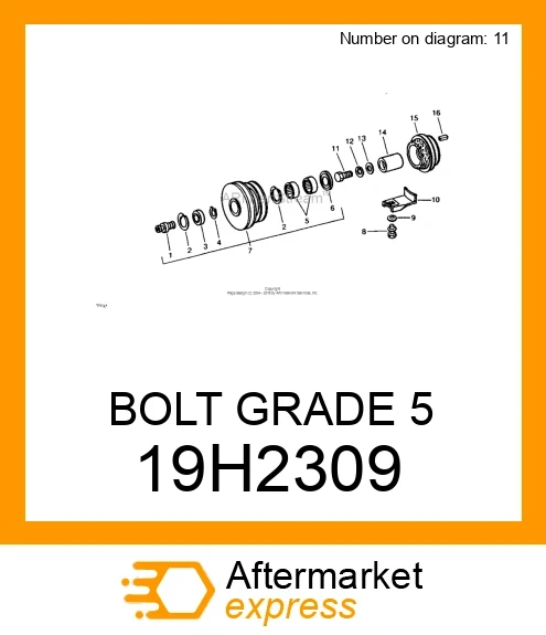 BOLT GRADE 5 19H2309