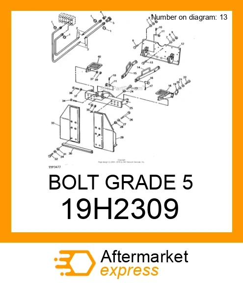 BOLT GRADE 5 19H2309