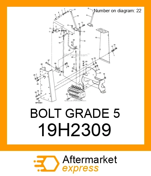 BOLT GRADE 5 19H2309