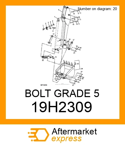 BOLT GRADE 5 19H2309