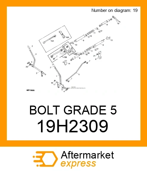 BOLT GRADE 5 19H2309