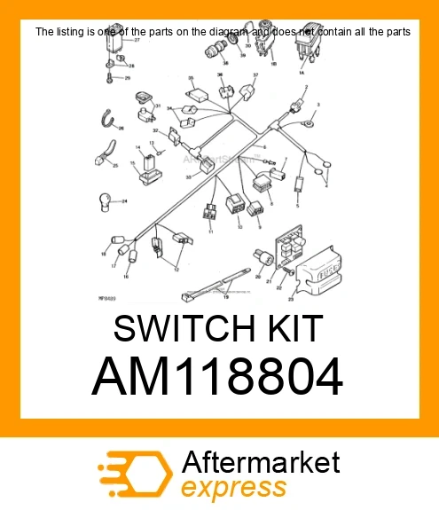AM118804 - SWITCH KIT fits JOHN DEERE | Price: $29.78