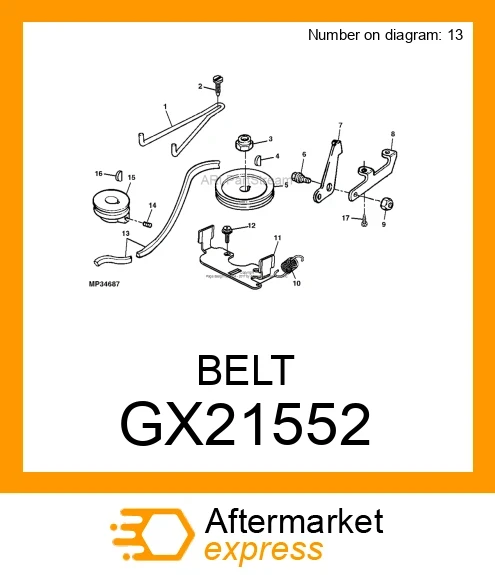 BELT GX21552