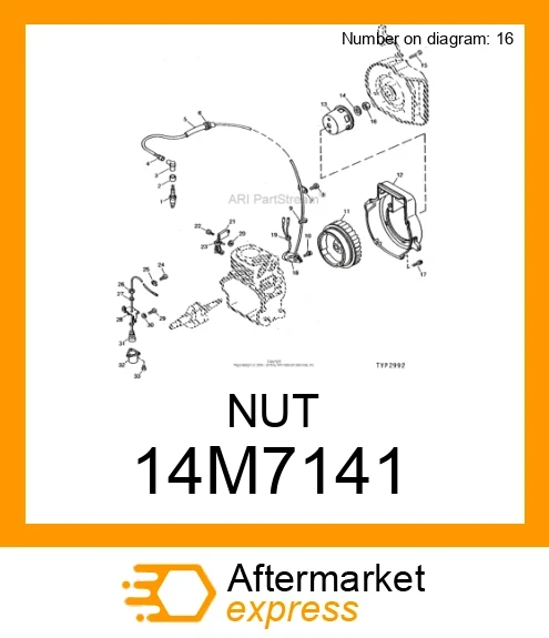 NUT 14M7141
