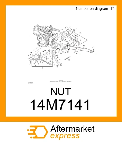 NUT 14M7141