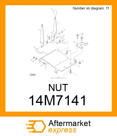 NUT 14M7141
