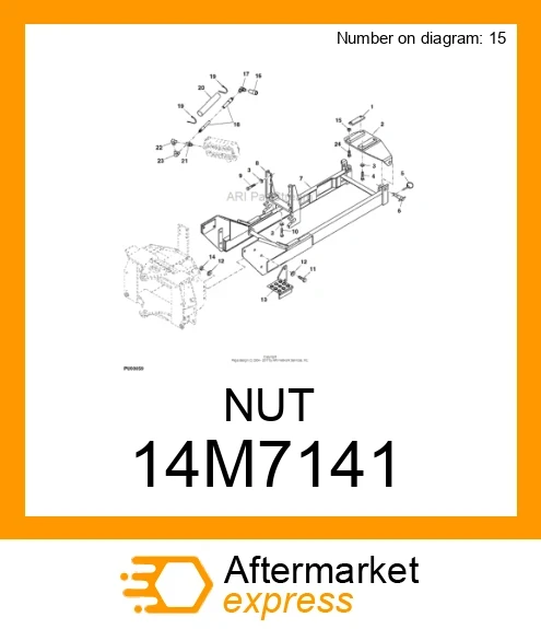 NUT 14M7141