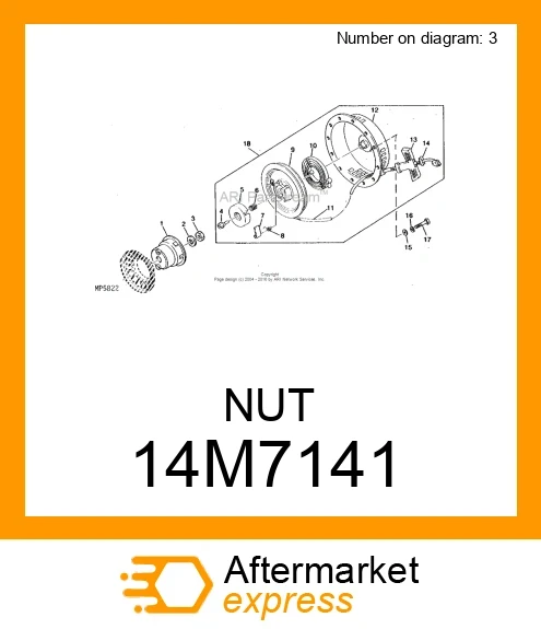 NUT 14M7141