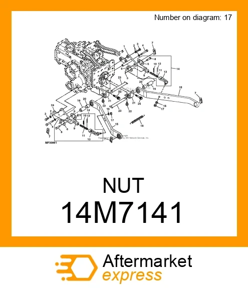 NUT 14M7141