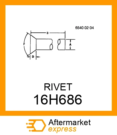 RIVET 16H686