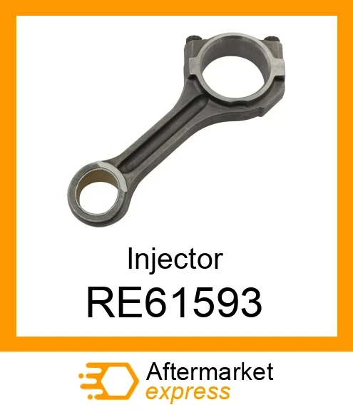 RE61593 - Injector fits JOHN DEERE | Price: $121.32 Stock: Kansas