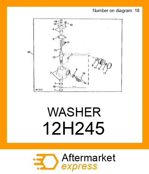 WASHER 12H245