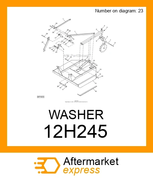 WASHER 12H245
