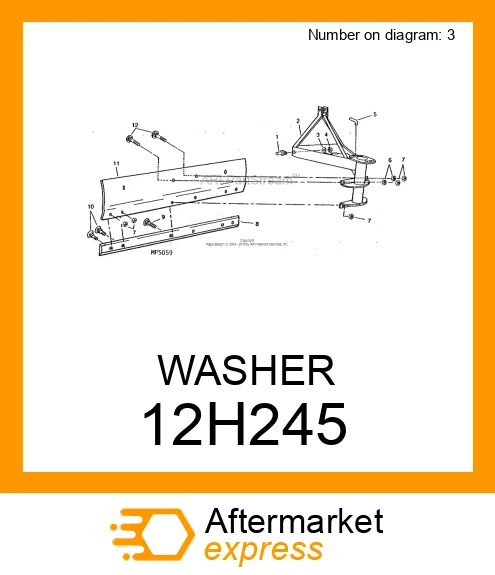 WASHER 12H245