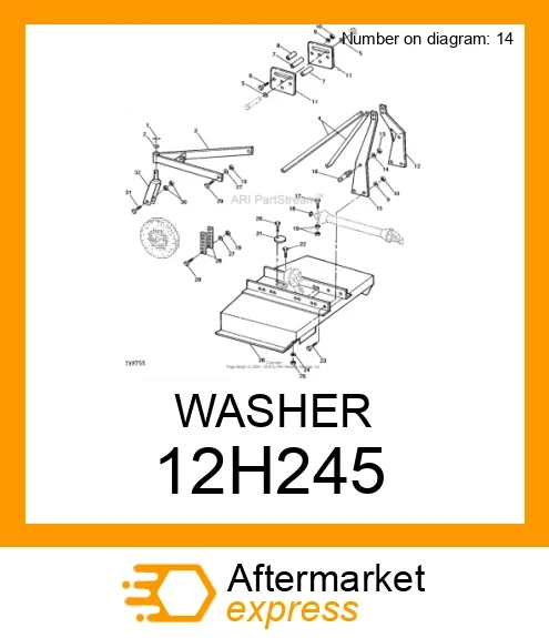 WASHER 12H245