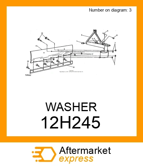 WASHER 12H245