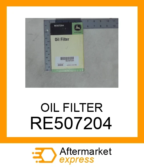 RE507204 - OIL FILTER fits JOHN DEERE | Price: $25.39 Stock: Wisconsin