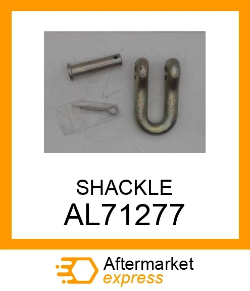 AL71277 - SHACKLE fits JOHN DEERE | Price: $13.83 Stock: Wisconsin