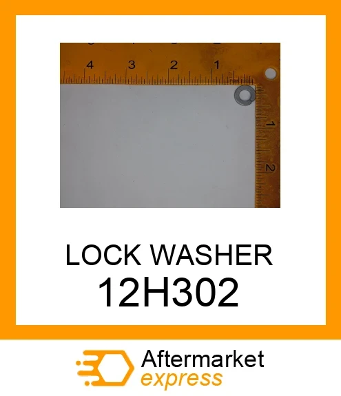 12H302 - LOCK WASHER fits JOHN DEERE | Price: $0.08 Stock: Wisconsin