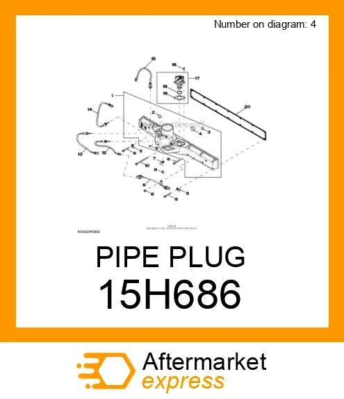 PIPE PLUG 15H686