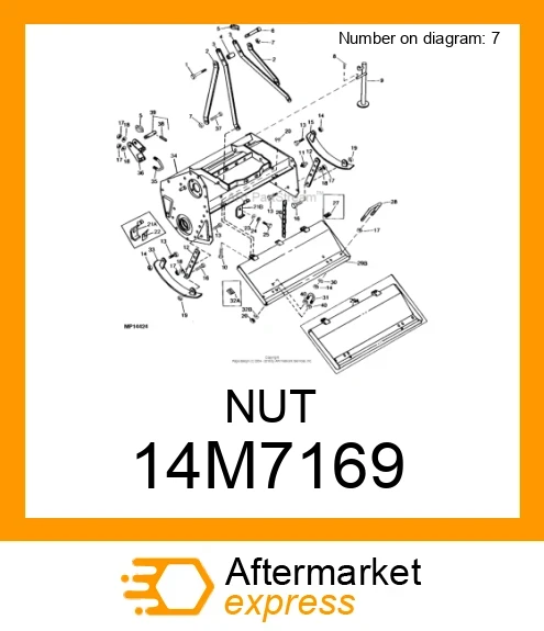 NUT 14M7169