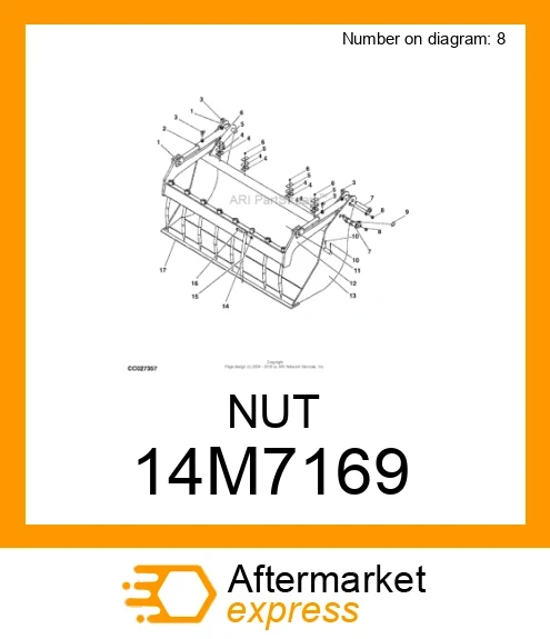 NUT 14M7169