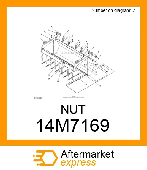 NUT 14M7169