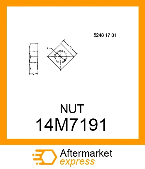 NUT 14M7191